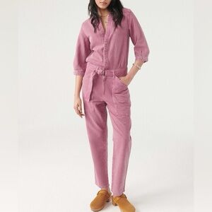 ba&sh Frida Utility Jumpsuit US size 6